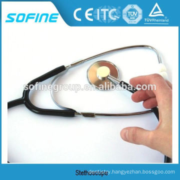 Stainless Steel Single Head Stethoscope Sounds For Adult Use